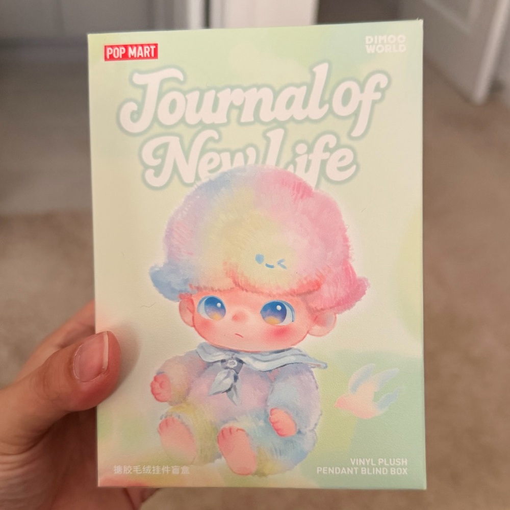 DIMOO Pop Mart Journal of New Life Vinyl Pendant Blind Box